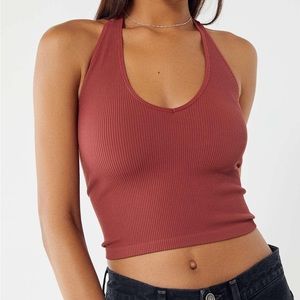 Urban Outfitters Seamless Halter Top